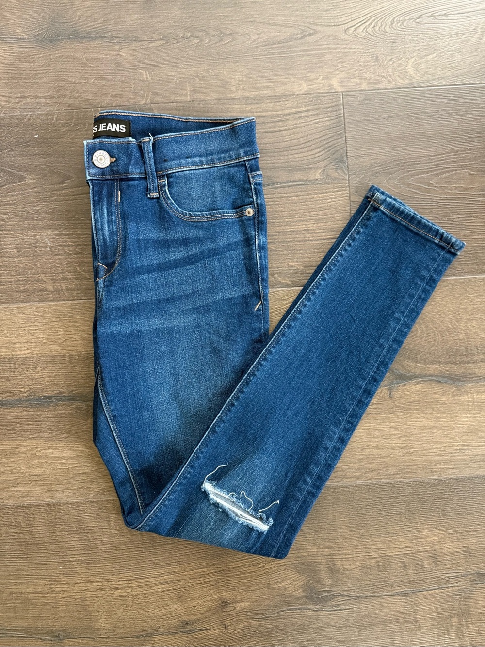 Express Women’s Ultimate Stretch Dark Blue Jean Legging